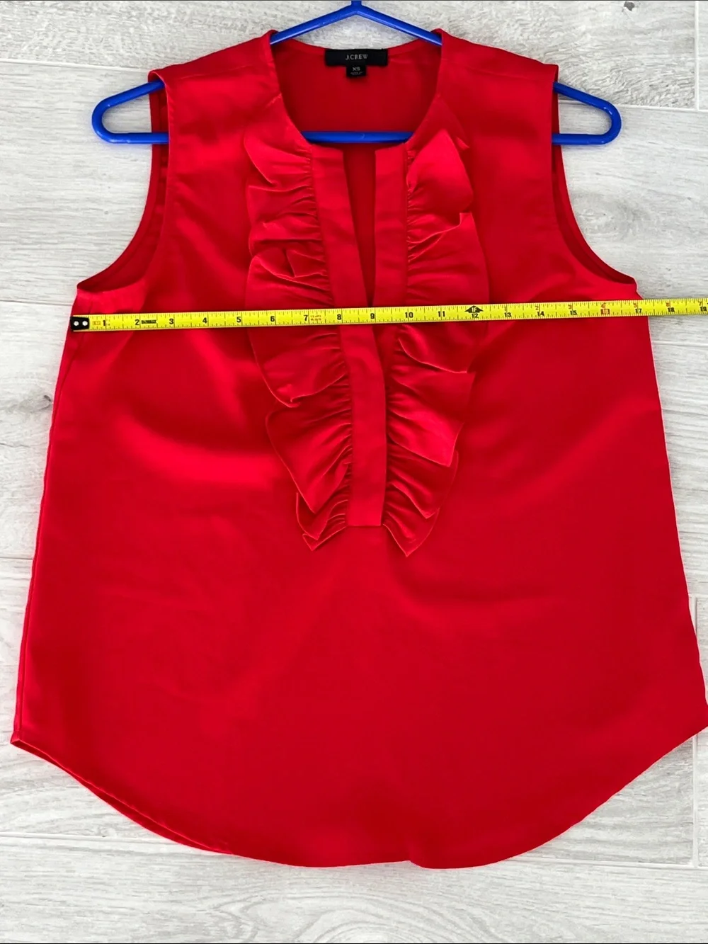 J. Crew vibrant red